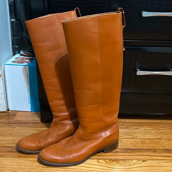 J. Crew Shoes - 🐎 J. Crew Leather Knee High Riding Boots